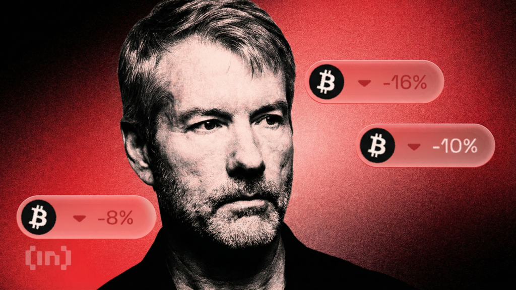 MicroStrategy Stock Faces Collapse Risk as Institutions Exit