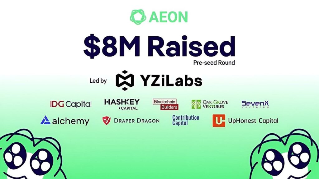 AEON Raises $8M Led by YZi Labs to Build the Settlement Layer for Agentic Economy AEON Raises $8M Led by YZi Labs to Build the Settlement Layer for Agentic Economy