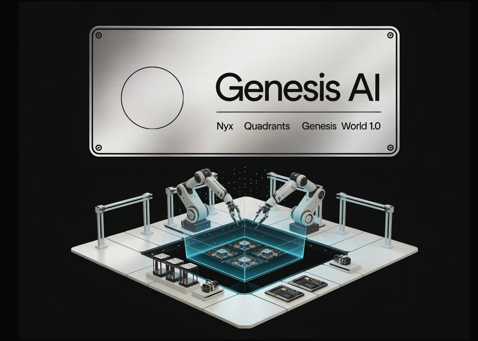 Genesis AI Releases Nyx, Quadrants, and Genesis World 1.0 Physics Platform for Scalable Robotics Foundation Model Evaluation Genesis AI Releases Nyx, Quadrants, and Genesis World 1.0 Physics Platform for Scalable Robotics Foundation Model Evaluation
