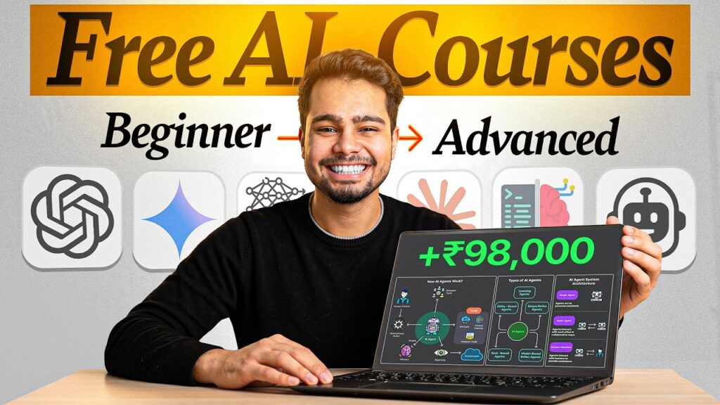 5 FREE AI Courses You Must Complete to Get a Job in 2026