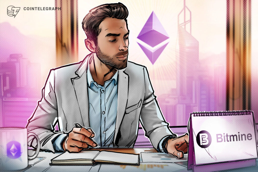 Bitmine’s Ether Holdings Reach 5.54M ETH After Latest Purchase Cointelegraph