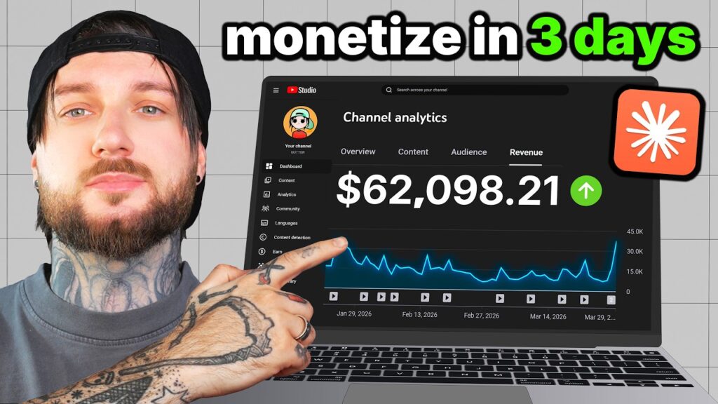 Claude Code + YouTube = $62,000/Month