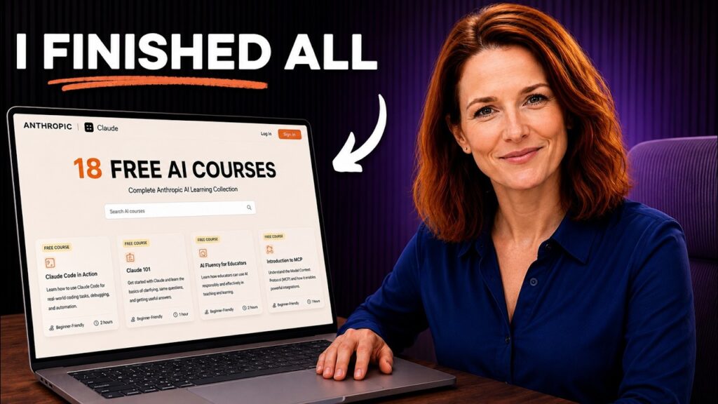 Claude Released 18 Free AI Courses With Official Certificates. Here's the Exact Order to Take Them