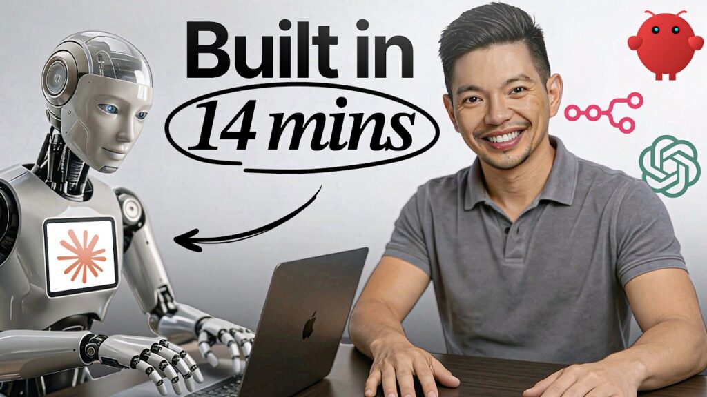 How I Built an AI Agent in 14 minutes as A Beginner (2026)