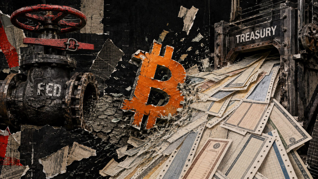 Bitcoin’s faces a weird new macro reality as the Fed turns off the tap and Treasury opens the floodgates Bitcoin’s faces a weird new macro reality as the Fed turns off the tap and Treasury opens the floodgates