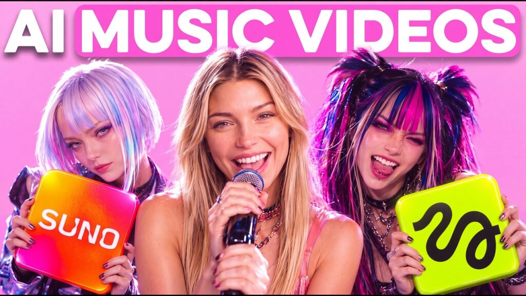 How to Make AI Music Videos with Suno + Higgsfield (Full Course)